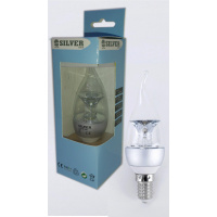 Silver 銀聲 LED拉尾蠟燭燈 - Candle 2.5S-F (E14)