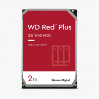 Western Digital Red Plus NAS 3.5-inch 5400rpm SATA Internal Hard Drive 2TB (WD20EFZX)