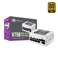 Cooler Master V750 SFX Gold White Edition 750W 80 Plus Gold Fully Modular PSU