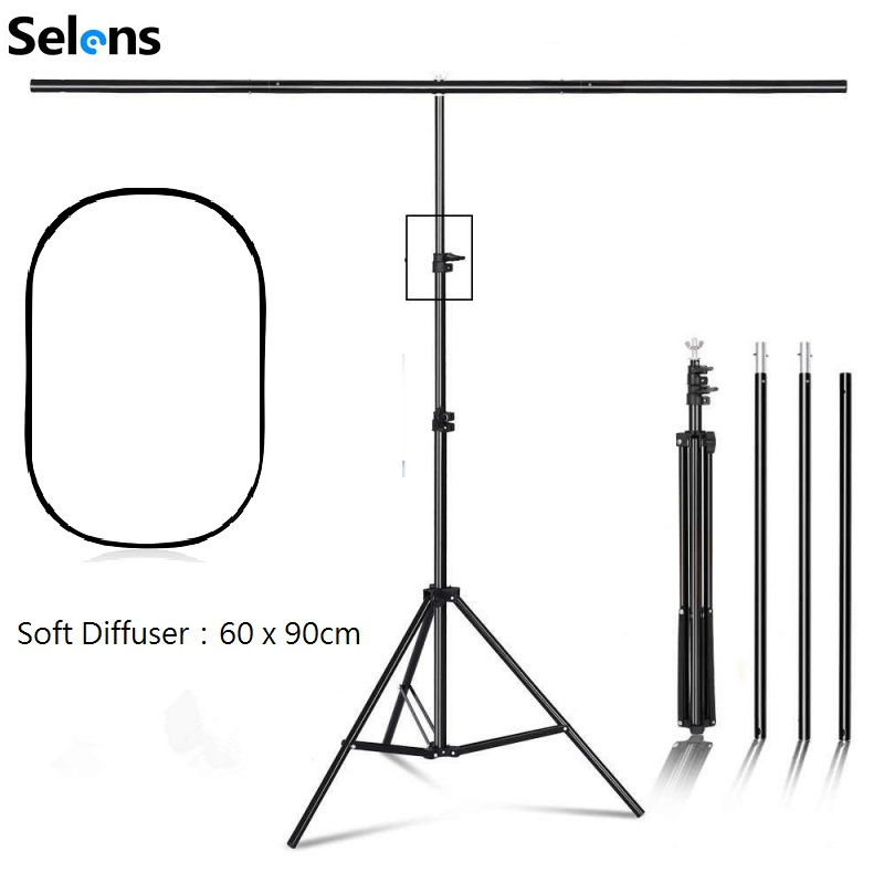 Selens ソフトボックス 90cm レードーム型 ディフューザー 【12月
