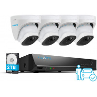 Reolink 8-Channel 5MP PoE Security Camera NVR Kits RLK8-520D4-A