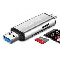 CableCreation USB 3.0 + Type C Card Reader 讀卡器 CD0672-G