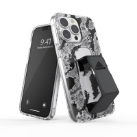 Adidas Sport iPhone 13 Pro Paisley 手握帶保護殻 - 碳黑
