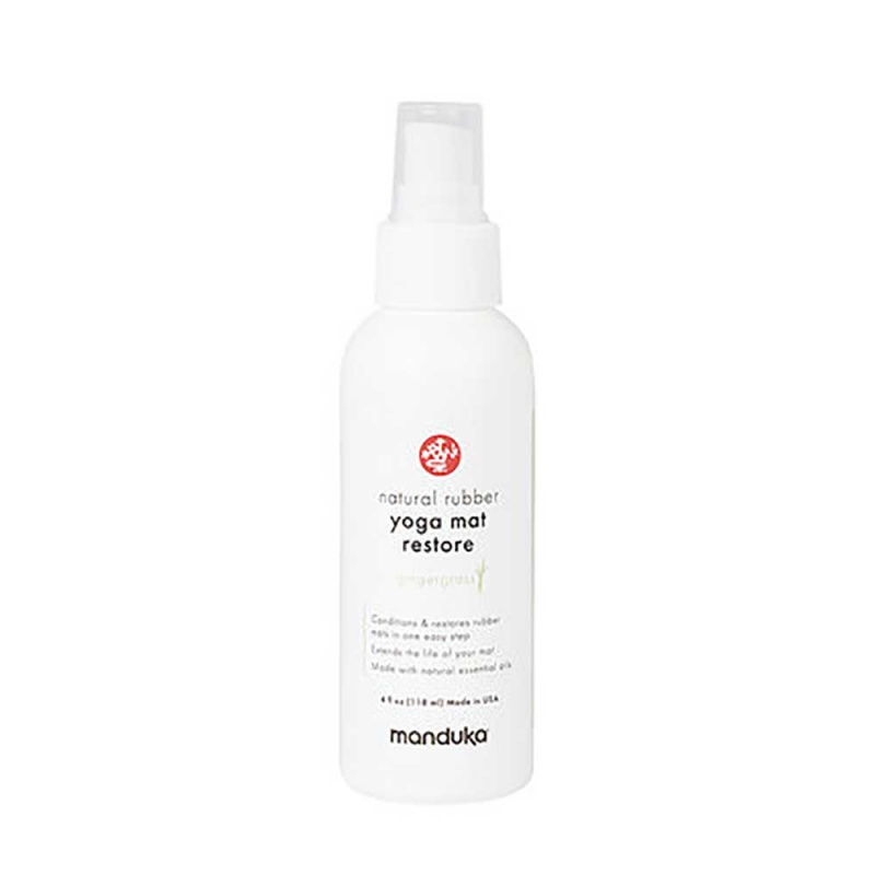 Manduka Natural Rubber Yoga Mat Restore 天然橡膠瑜伽墊專用清潔劑 118ml 價錢、規格及用家意見