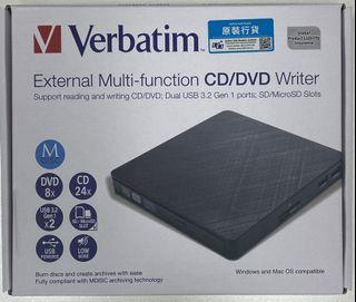 Verbatim External Multi-Function CD/DVD Writer (66717) 價錢、規格及用家意見 - 香港格 ...