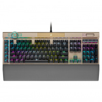 Corsair K100 RGB OPX軸機械式鍵盤 Midnight Gold 限定版 CH-912A21A-NA