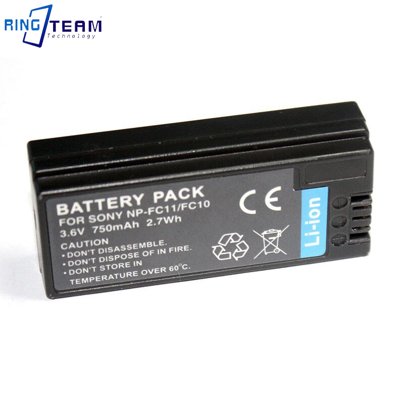 Carica Batteria Cellulare Samsung Batteria O Caricabatterie Per Sony Cyber-shot DSC-P10 - Compatibile NP-FC11 E NP-FC10, 1100mAh, Li-Ion, Garanzia 1 Anno Canon Pg 40