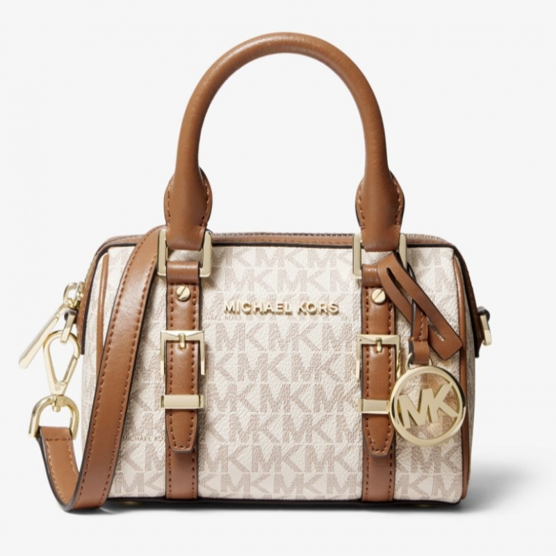 Michael Kors Bedford Legacy Extrasmall Logo Duffle Crossbody Bag