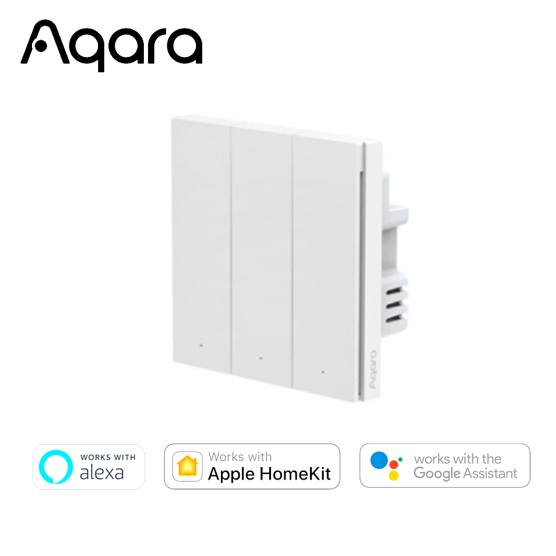 Aqara Smart Wall Switch H1 EU (單火線 三鍵版) 價錢、規格及用家意見 香港格價網