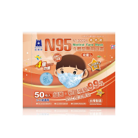 Blue Eagle 藍鷹牌 幼童2-6歲立體型N95醫用口罩 (50入/盒) NP-3DSSM