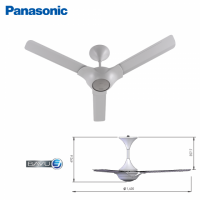 Panasonic 樂聲 LED Ceiling Fan (56 Inch) Bayu 3 Blade 風扇燈 F-M14C2