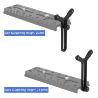 Wuyanis Bracket Mount L Plate For DJI Ronin S SC Gimbal Camera Vertical