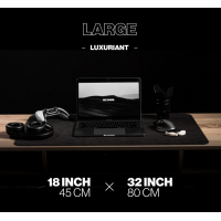 DELTAHUB Minimalistic Desk Pad - L Size - 45 x 80cm