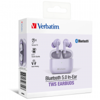 Verbatim Bluetooth 5.0 In-Ear TWS Earbuds (66622/66623/66702)