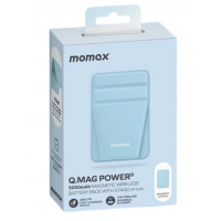 MOMAX Q.Mag Power 9 磁吸無線充流動電源連支架5000mAh IP109