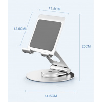 SmarterWare 360度旋轉鋁合金手機平板支架 L02 mini