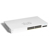 Cisco Business 24-GE | 4x10G SFP+  | POE+(195W) Smart Switch (CBS220-24P-4X)