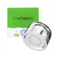 IONPOLIS 洗臉盤用加壓節水負離子水龍頭濾水器 (透明)