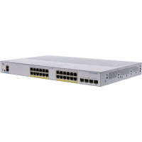 Cisco Business 24-GE | 4x1G SFP | 195W PoE+ Smart Switch (CBS250-24P-4G)