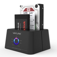 Wavlink USB 3.0 to SATA Dual Bay External Hard Drive Docking Station (ST334U)
