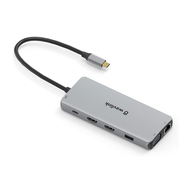Wavlink USB C 4K Triple Display 60W PD 12 In 1 Docking Station HDMI X wavlink-usb-c-4k-triple-display-60w-pd-12-in-1-docking-station-hdmi-x
