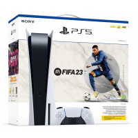 Sony PlayStation 5 主機 (Ultra HD Blu-ray 光碟機版本) + EA Sports FIFA 23 套裝