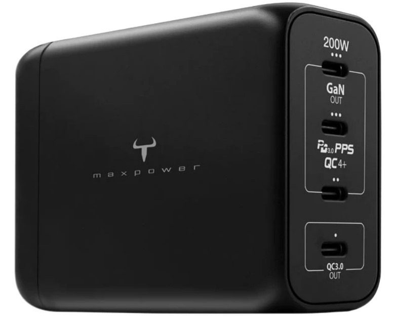 2the Max 牛魔王 Maxpower 200W 4 位 GaN USB 充電器 GN200X 價錢、規格及用家意見 香港格價網