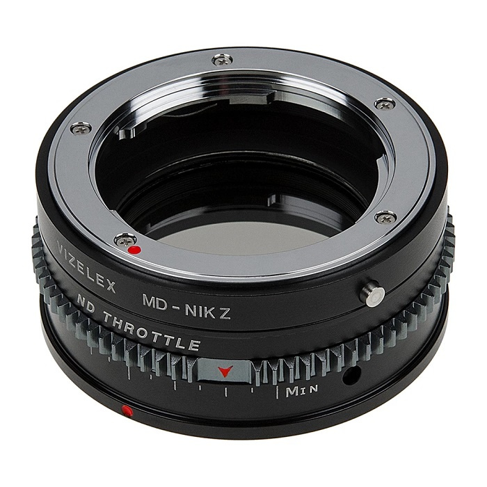 Fotodiox Minolta Rokkor (SR / MD / MC) SLR Lenses To Nikon ZMount Mirrorless Cameras with Built