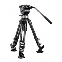 Leofoto Carbon Fiber Twin Leg Video Tripod Kit 碳纖維攝錄三腳架連雲台套裝 LVC-193C+BV-15