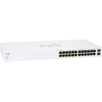 Cisco Business 24-GE 2 x 1G SFP | 12 ports support PoE 00W Unmanaged Switch (CBS110-24PP)