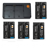 Batterie Rechargeable Compatible Sony NP-FM50 / NP-FM55H - Pour Caméscopes CCD-TR, DCR-TRV, DCR-PC Et Modèles DCR-HC, DCR-DVD - 2300mAh - 3