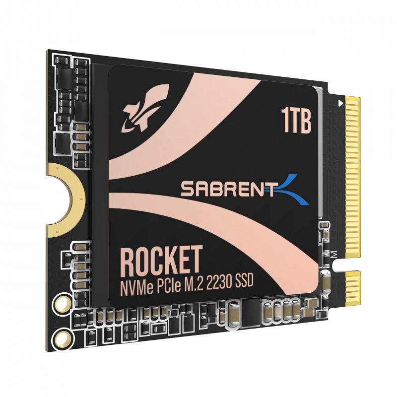 Sabrent Rocket 2230 NVMe 4.0 SSD 1TB (Steam Deck 專用 SSD) (SB-2130-1TB