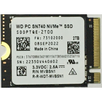Western Digital SN740 NVME M.2 2230 SSD 2TB (SDDPTQE-2T00)