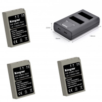 Chargeur Universel Pour Batteries Olympus BLS-1/BLS-5 Et Fuji NP-140 - Secteur Et Voiture (12/24V) - 12
