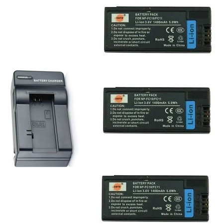 CellePhone Batteria Li-Ion 650mAh 3,7V Compatibile Sony NP-FC10 / NP-FC11 Per Cybershot - 4