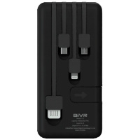 AiVR 10000mAh 外置電池 (內置iPhone及Type-C及microSD及USB線) Y112