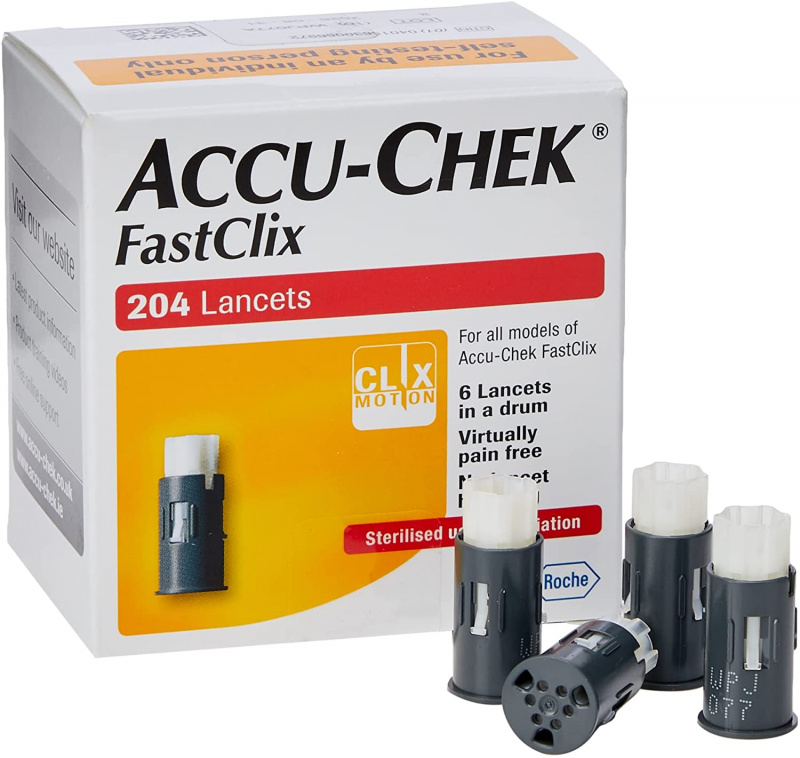AccuChek FastClix 採血針 (204針) 價錢、規格及用家意見 香港格價網
