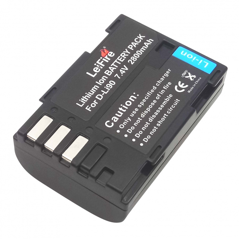 2x D-LI90 Akku Für Pentax Kameras | 2000 MAh | 7,4 V | Voll Kompatibel Mit K-7, K-5, 645D & Mehr