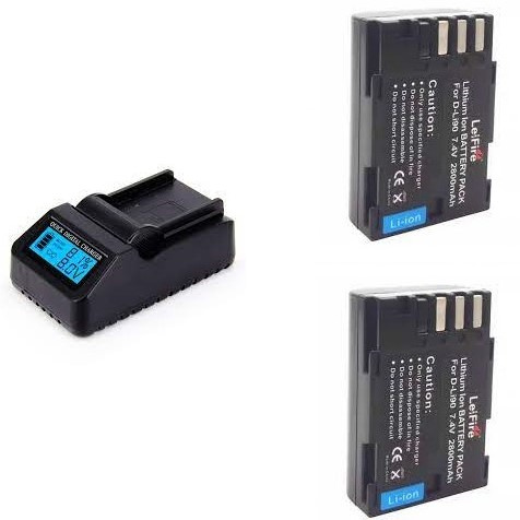 2x D-LI90 Akku Für Pentax Kameras | 2000 MAh | 7,4 V | Voll Kompatibel Mit K-7, K-5, 645D & Mehr