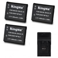 Akku Für Nikon Coolpix W100 – 650mAh, 3,7V, Ersetzt EN-EL19 / NP-BJ1, Li-Ion