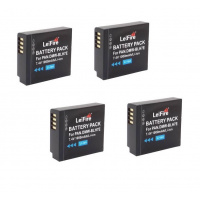 2 Batterie DMW-BLH7E + Caricatore Doppio USB – Compatibile Con Lumix DMC-GM1, GF7, GF8, LX10, GX800 E Altri