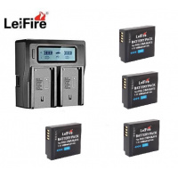 Batteria Compatibile con Panasonic DMW-BLH7, Compatibile con Lumix DMC-GF7 / DMC-GM1, GM5
