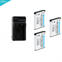 DuraPro 2Pcs 3.7V 1200mAh EN-EL10 Li-40B NP-45 Battery LCD USB - View #5