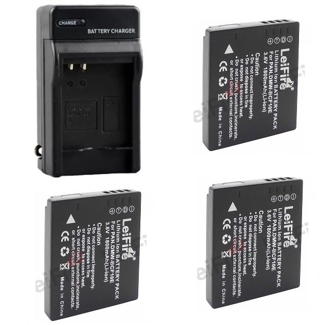 Camera accu DMW-BCF10E voor Panasonic fotocamera