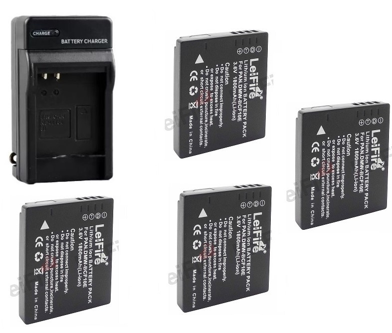 Panasonic DMW-BCF10,Panasonic CGA-S106C,Panasonic DE-A59B,Panasonic DE