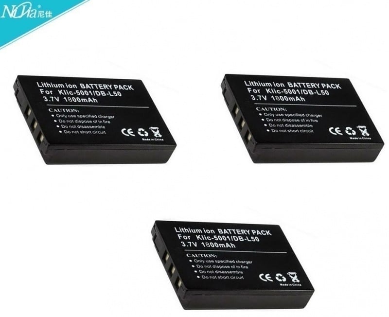 Аккумулятор sanyo db l50