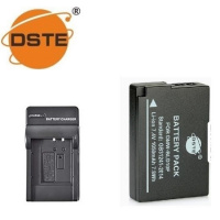 Batería Y Cargador De Viaje DSTE Para Cámaras Panasonic Lumix DMC-G3, GF2, GX1 - Pack De 2 Baterías Con Cargador