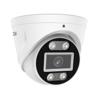 Foscam - V5EP - Caméra IP extérieure 5 MP PoE avec Spots Lumineux et sirène - Détection de