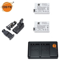 DSTE BG-E8 Battery Grip + 2X LP-E8 Battery + USB Charger Compatibile per Canon EOS 550D 600D 650D 700D Rebel T2i T3i T4i T5i