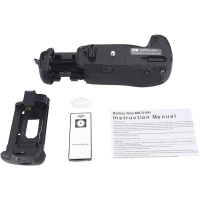 Vertical Battery Grip Holder For Nikon D5100 D5200 DSLR Camera EN-EL 14 Battery Powered With IR